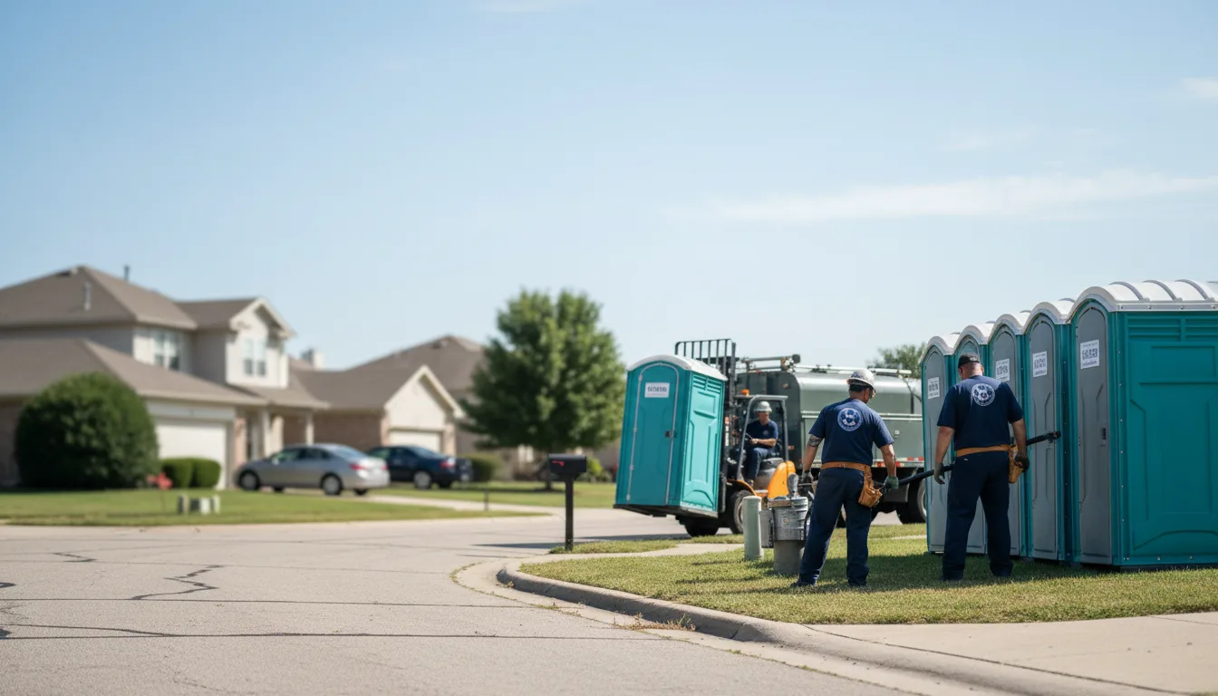 Porta Potty Rental in Steinauer, NE near me